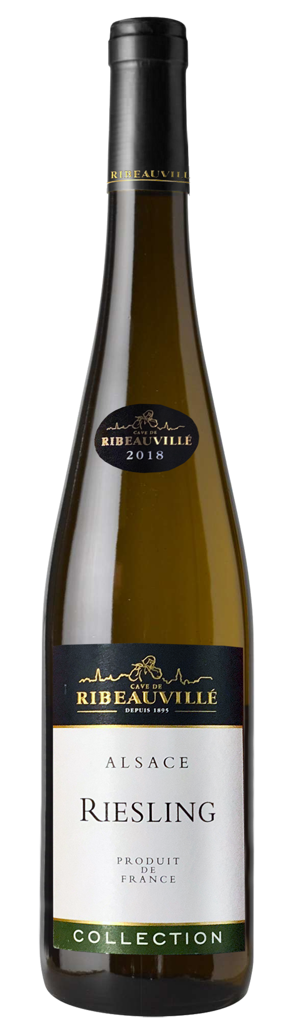 Cave de Ribeauville Collection Riesling вино белое 0.75л 1 Cave de Ribeauville Collection Riesling вино белое 0.75л
