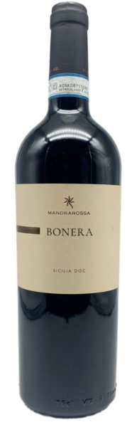 Mandrarossa Bonera вино червоне 0.75л 1