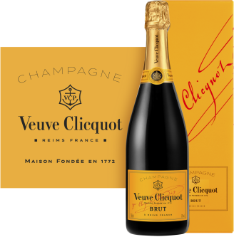 Veuve Clicquot Brut шампанское белое 0.75л в подарочной коробке 3