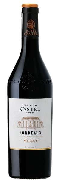 Maison Castel Bordeaux Merlot вино красное 0.75л 1
