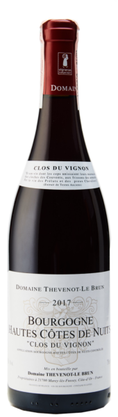 Thevenot le Brun Bourgogne Hautes Cotes de Nuits Clos du Vignon вино красное 0.75л 1