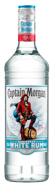 Ром Captain Morgan White (з кружкою) ром 0.7л 1