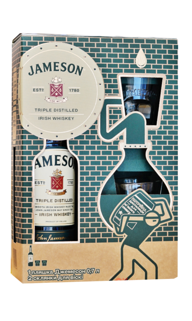 Віскі Jameson — купити віскі Джеймсон в Києві, Україні | WINEWINE: ціни ...