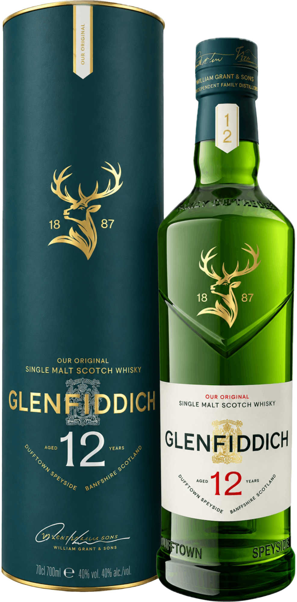 Glenfiddich 12 YO виски односолодовый 0.7л 1 Glenfiddich 12 YO виски односолодовый 0.7л