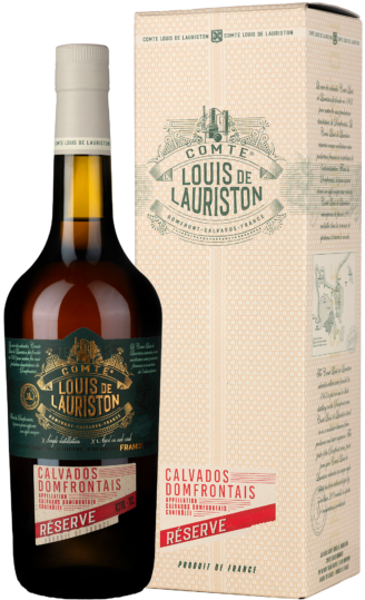 Comte Louis de Lauriston Reserve кальвадос 0.7л 1