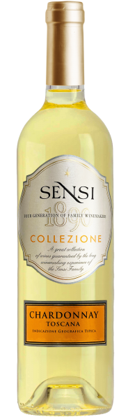 Sensi Collezione Chardonnay вино белое 0.75л 1