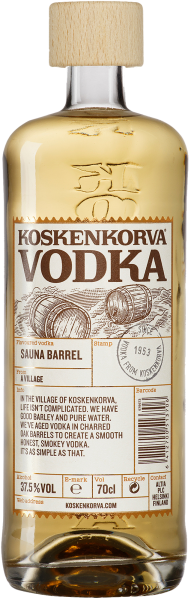 Koskenkorva Sauna Barrel 0.7л - магазин склад winewine
