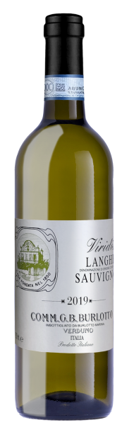 Comm. G.B. Burlotto Viridis Langhe Sauvignon вино белое 0.75л 1