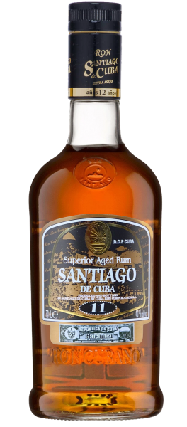 Ром Santiago de Cuba Anejo Superior 11 YO 0.7л (в коробці)