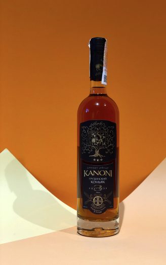 Грузинський коньяк Kanoni 3 роки 0,5л - магазин склад wine wine