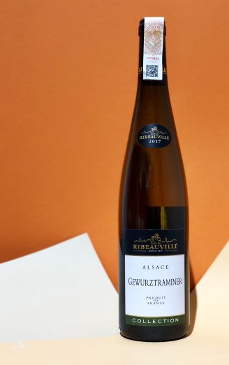 Cave de Ribeauville Collection Gewurztraminer 2016 вино біле 0.75л 1