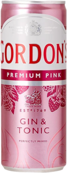 Gordon’s Pink Gin Tonic коктейль 0.25л 1