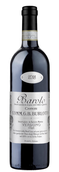 Comm. G.B. Burlotto Barolo Cannubi 2018 вино червоне 0.75л 1