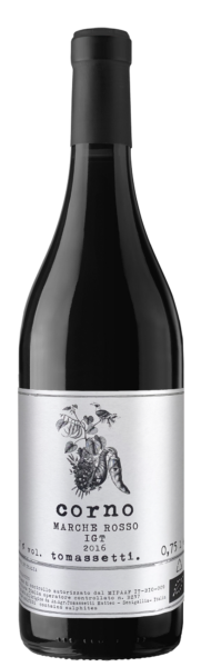 Tomassetti Corno 2016 вино червоне 0.75л 1