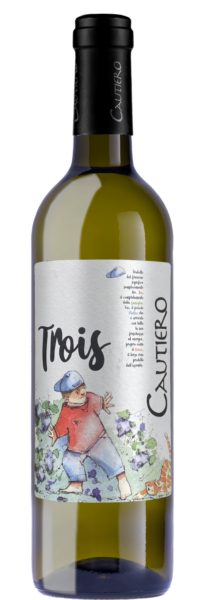 Cautiero Trois Campania Greco 2019 вино белое 0.75л 1