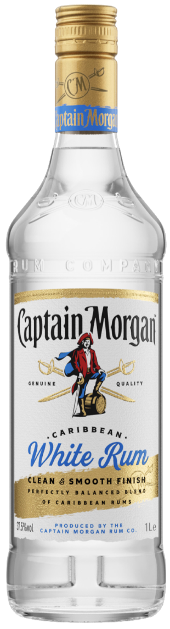Ром Captain Morgan White 1л 1 Ром Captain Morgan White 1л