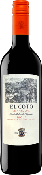 El Coto Rioja Crianza 2017 вино червоне 0.75л 1
