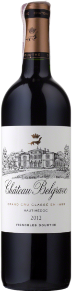 Haut-Medoc Chateau Belgrave Cru Classe вино червоне 0.75л 1
