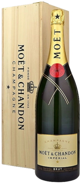 Moet & Chandon Brut, Imperial шампанское белое 3л в подарочной коробке 1