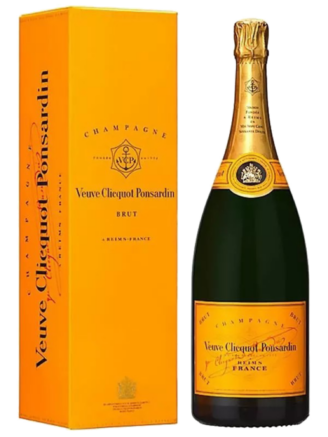 Veuve Clicquot Brut шампанское белое 1.5л в подарочной коробке