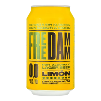 Estrella Free Damm лимон пиво 0.33л 1