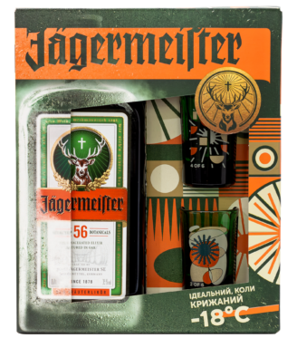 Jagermeister +2 баугауз шоти 20 cl лікер 0.7л - Зображення 2