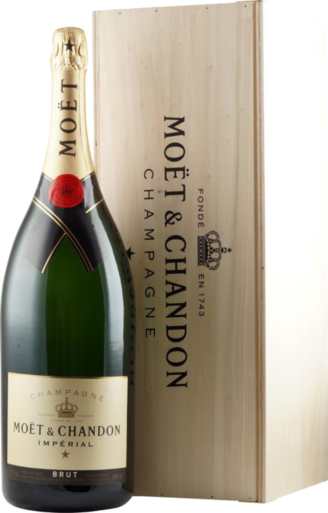 Moet & Chandon Brut, Imperial шампанское белое 6л в подарочной коробке