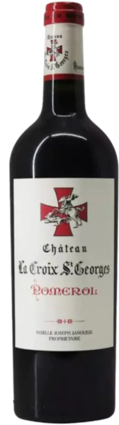 Chateau La Croix Saint Georges 2018 вино червоне 0.75л 1