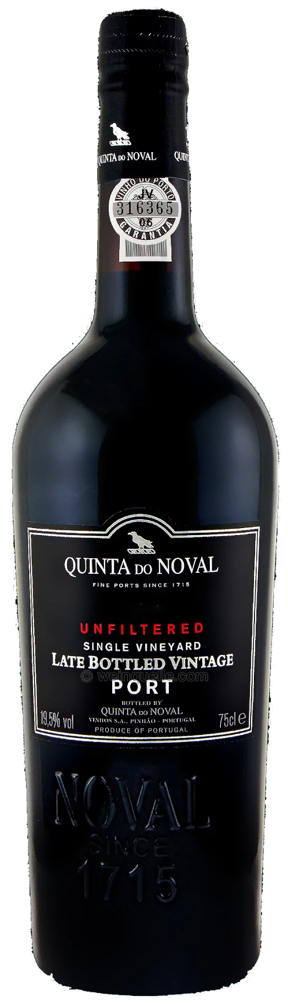 Quinta Do Noval Porto LBV Unfiltered 2017 вино красное 0.75л