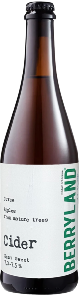 Berryland Cuvee Semi Sweet сидр 0.33л
