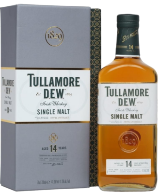 Tullamore Dew 14 yo Single Malt виски односолодовый 0.7л