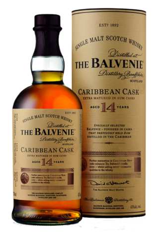 Balvenie 14 YO Caribbean Cask віскі односолодовий 0.7л
