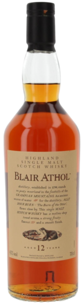 Blair Athol 12 YO Flora and Fauna виски односолодовый 0.7л