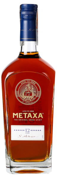 Алкогольный напиток Metaxa 12 звезд бренди 0.7л