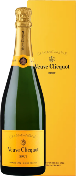 Veuve Clicquot Brut шампанське біле 0.75л в подарунковій коробці