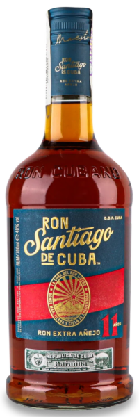 Santiago de Cuba Anejo Superior 11 YO ром 0.7л