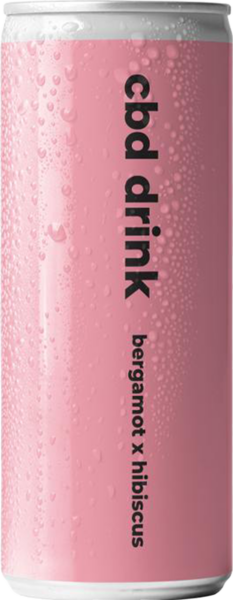 Напiй безалкогольний Soda CBD Drink Hibiscus Bergamot 0.33l