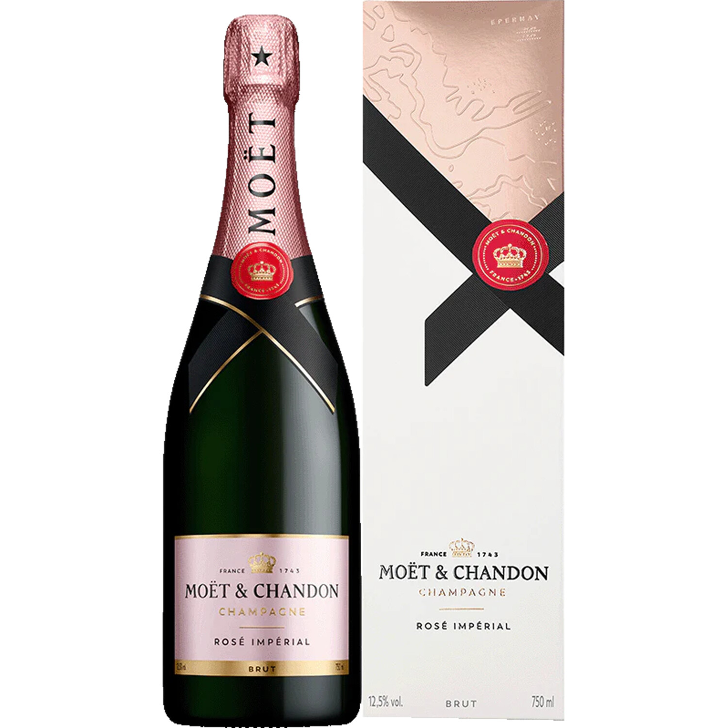 未開封　MOET & CHANDON IMPERIAL ROSE 750ml Moet Chandon Rose Imperial купить шампанское розовое брют сухое