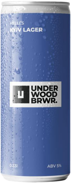 Underwood Brewery Kyiv Lager пиво 0.33л