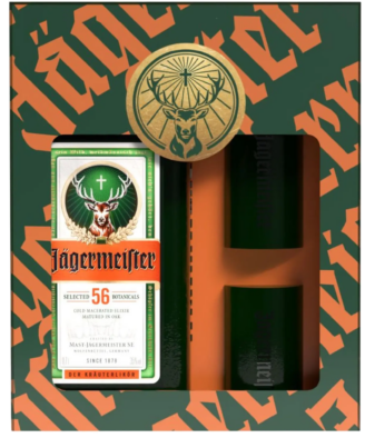 Jagermeister+2 шоти 40cl ликёр 0.7л
