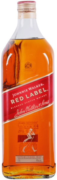 Johnnie Walker Red label віскі бленд 1.75л