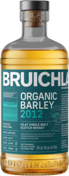 Bruichladdich Organic Barley 2012 виски односолодовый 0.7л