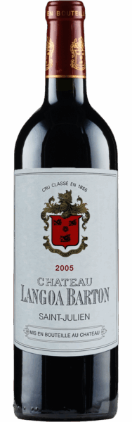 Chateau Langoa Barton 2005 вино красное 0.75л