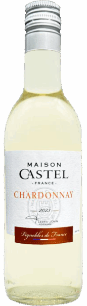 Maison Castel Chardonnay вино белое 0.187л