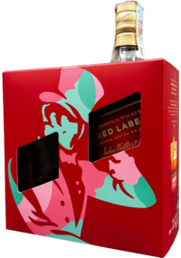 Johnnie Walker Red label виски бленд 0.7л в подарочной коробке + тумблер