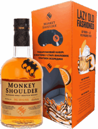 Monkey Shoulder + Coasters виски бленд 0.7л