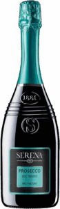 Serena 1881 Prosecco Brut Nature Spumante DOC Treviso ігристе біле 0.75л