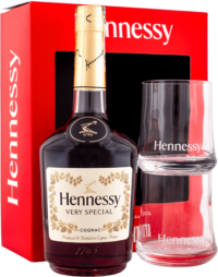 Hennessy VS + 2 glasses коньяк 0.7л