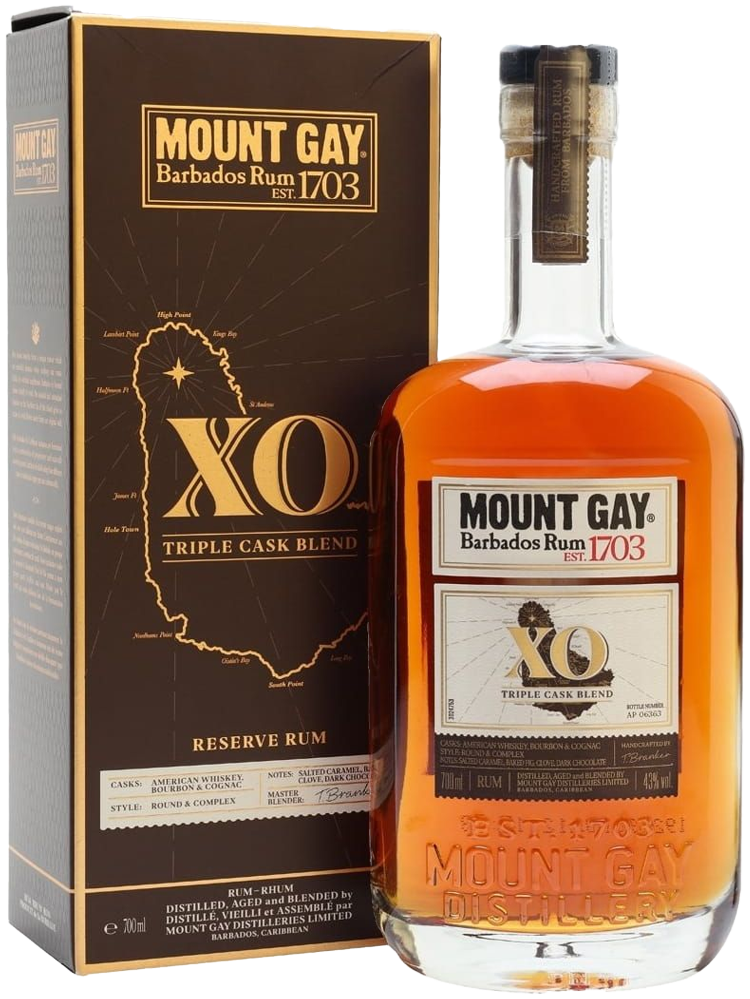 Mount Gay Extra Old ром 0.7л 1 Mount Gay Extra Old ром 0.7л