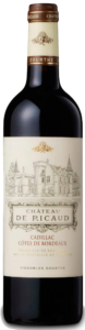 Chateau De Ricaud Cadillac Cotes De Bordeux 2019 вино красное 0.75л